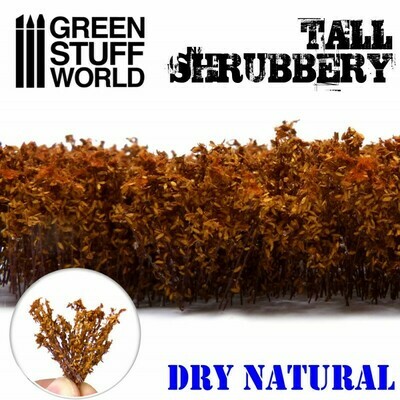Hohes Gebüsch Tall Shrubbery - Naturtrocken - Greenstuff World