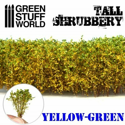 Hohes Gebüsch - Gelb Grün Tall Shrubbery - Greenstuff World