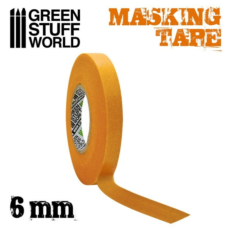 Abdeckband Masking Tape - 6mm
