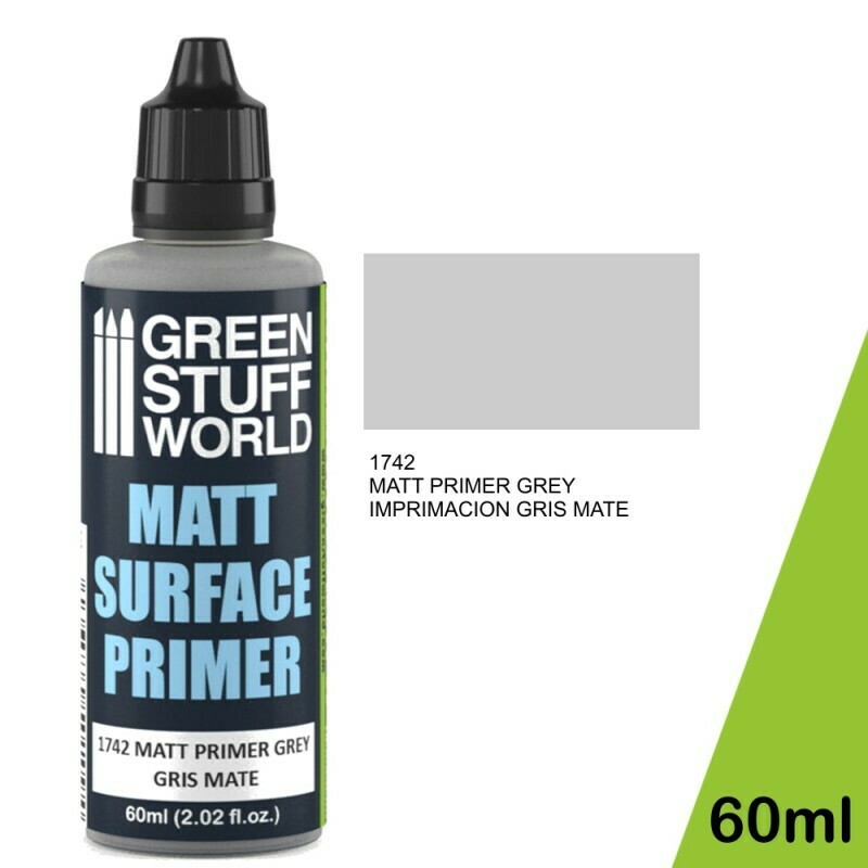 Matt Surface Primer Mattgrau Grundierung 60ml - Greenstuff World