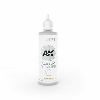 AK-11500-Acrylic-Thinner-(3rd-Generation)-(100mL) - AK Interactive