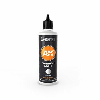 Matt Varnish (3rd-Generation)-(100mL) - AK Interactive