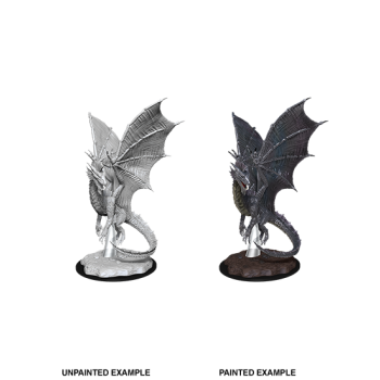 D&D Nolzur's Marvelous Miniatures - Young Silver Dragon