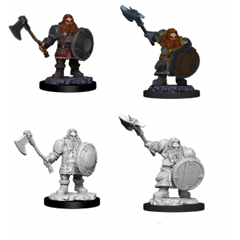 D&D Nolzur's Marvelous Miniatures - Male Dwarf Fighter