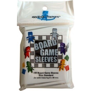 Board Games Sleeves - Standard Size (63x88mm) - 100 Pcs Board Games Sleeves - Standard Size (63x88mm) - 100 Pcs