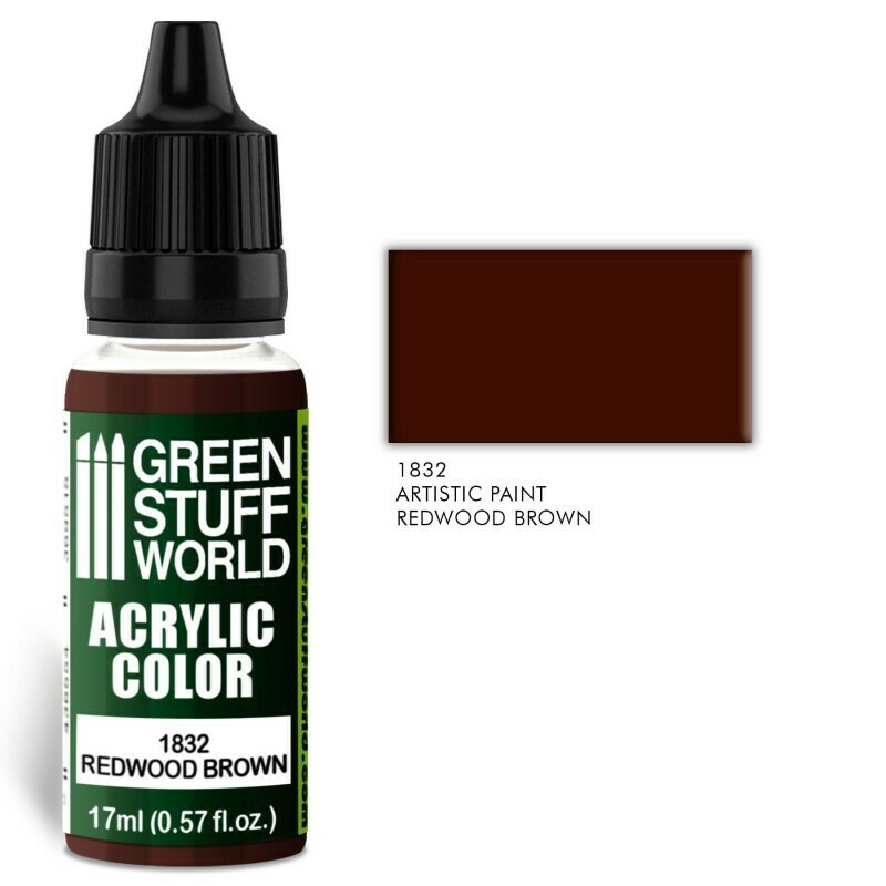 Acrylic Color REDWOOD BROWN  - Greenstuff World