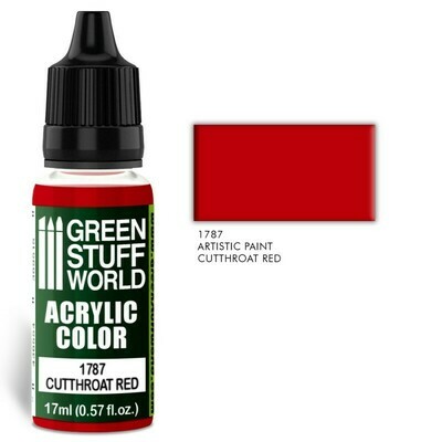 Acrylic Color CUTTHROAT RED - Greenstuff World