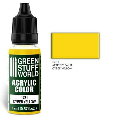 Acrylic Color CYBER YELLOW - Greenstuff World