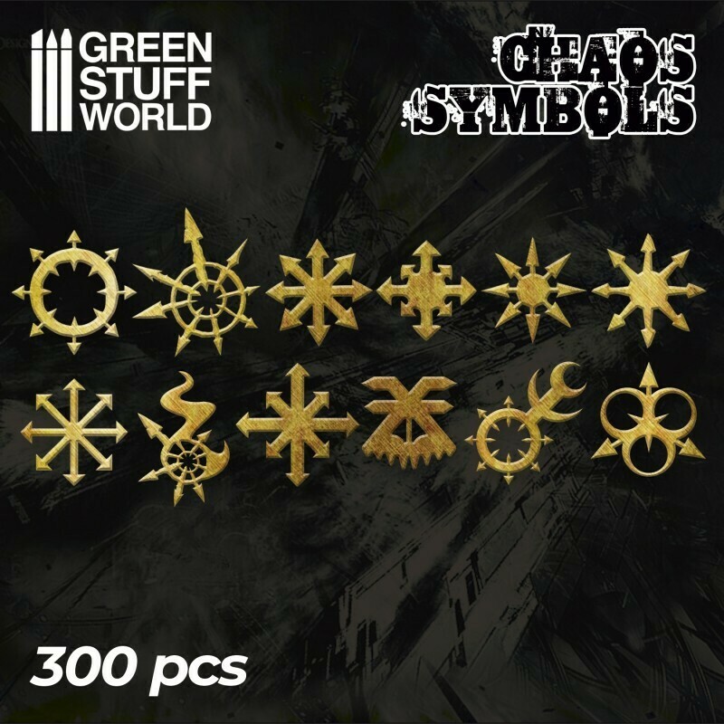 Chaos Runen und Symbole Chaos Symbols - Greenstuff World
