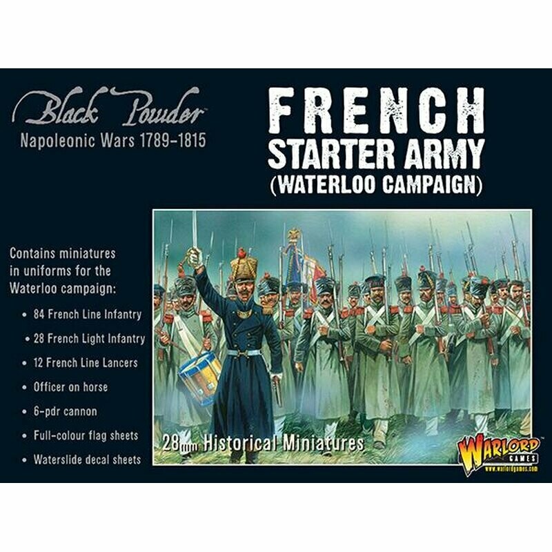 Napoleonic French starter army (Waterloo campaign) - Black Powder - Warlord Games