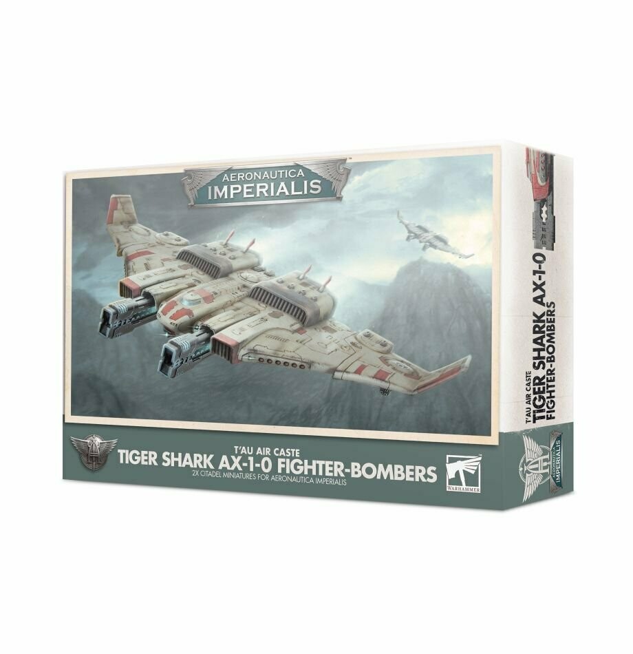 Tiger Shark AX 1-0 Fighter-BombersTiger Shark AX 1-0 Fighter-Bombers - Aeronautica Imperialis - Games Workshop Tiger Shark AX 1-0 Fighter-BombersTiger Shark AX 1-0 Fighter-Bombers - Aeronautica Imperialis - Games Workshop