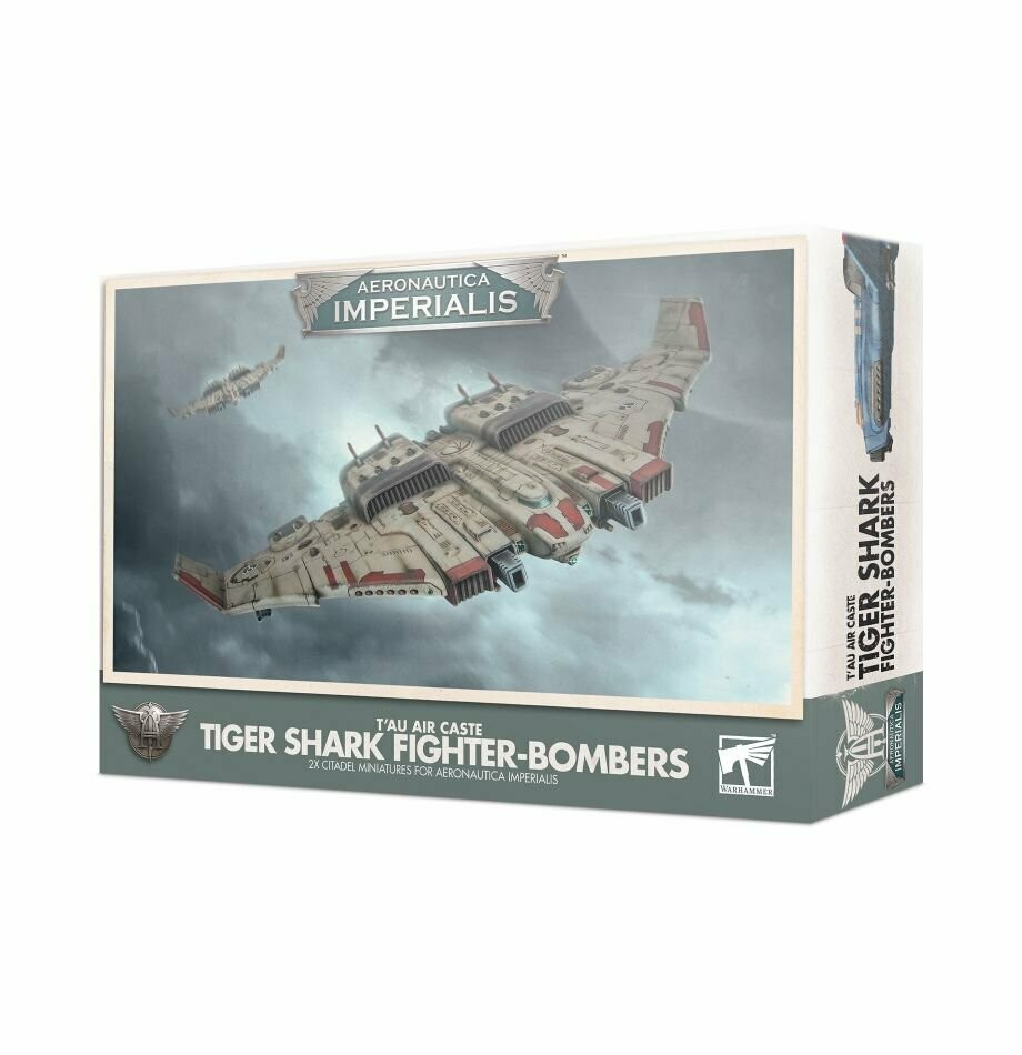Aeronautica Imperialis: Tiger Shark Fighter-Bombers der T'au-Luftkaste - Aeronautica Imperialis - Games Workshop Aeronautica Imperialis: Tiger Shark Fighter-Bombers der T'au-Luftkaste - Aeronautica Imperialis - Games Workshop