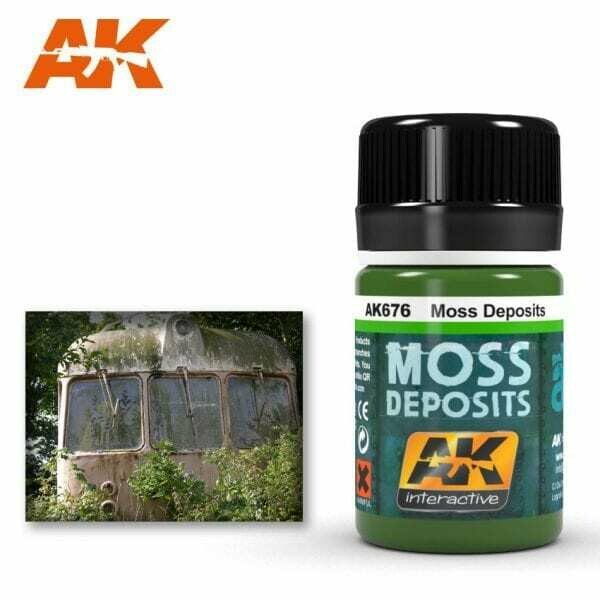 Moss Deposits (Enamel-Farbe) - AK Interactive