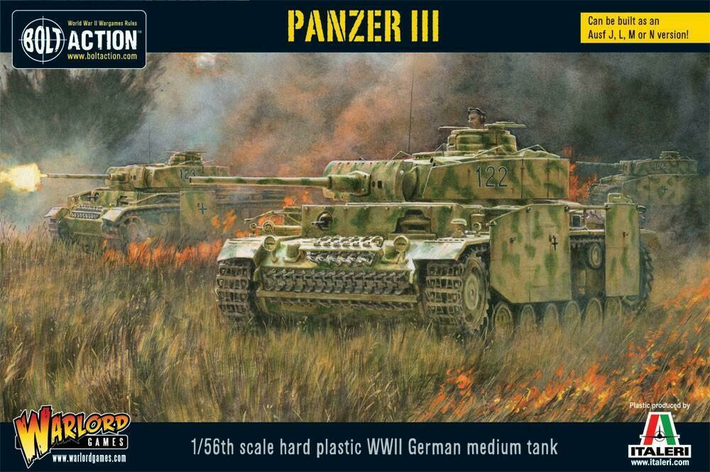 Panzer III (plastic) German - Bolt Action