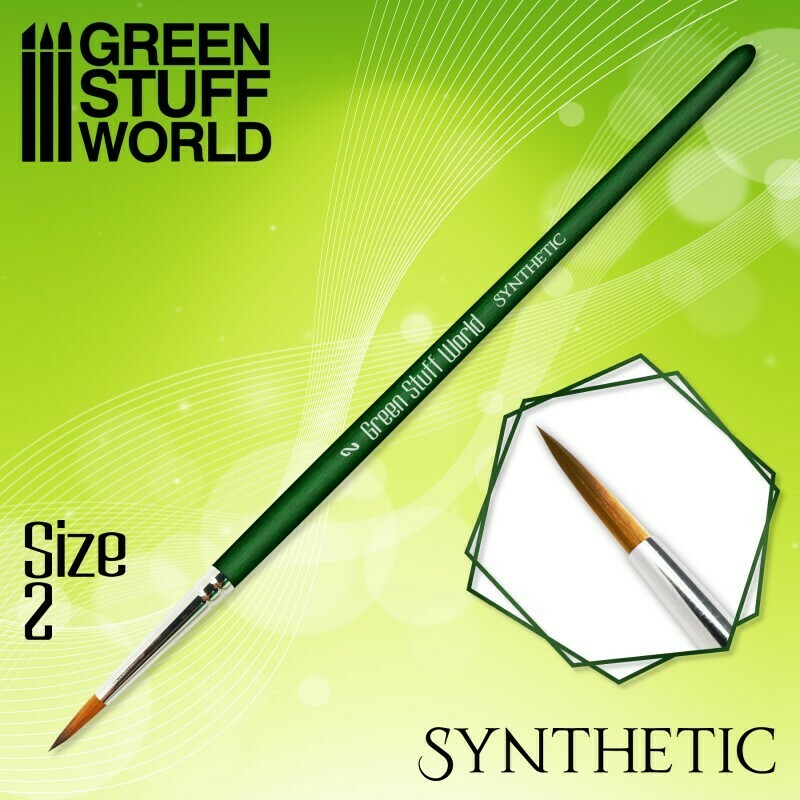 GREEN SERIES Synthetische Haarpinsel - 2 - Greenstuff World