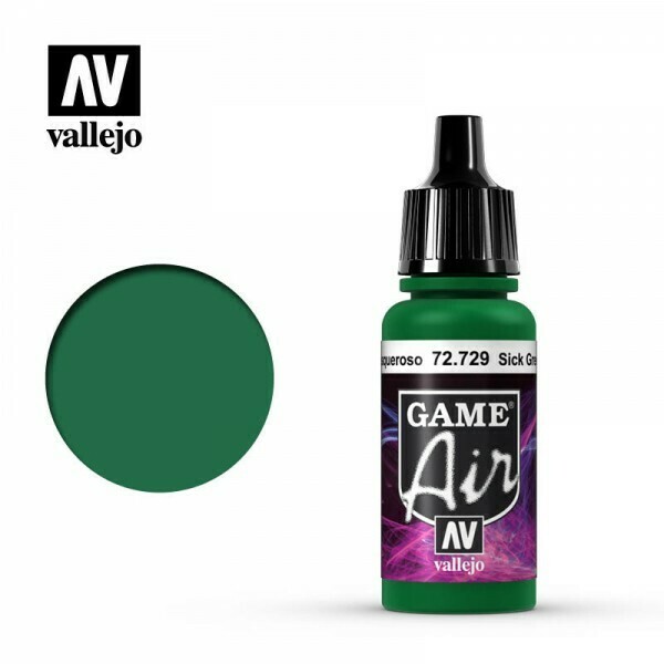 Vallejo Game Air - Sick Green (17ml)