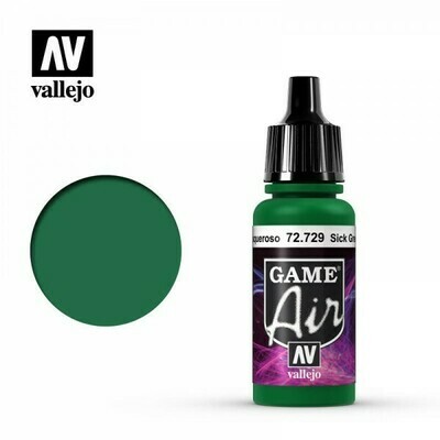 Vallejo Game Air - Sick Green (17ml)