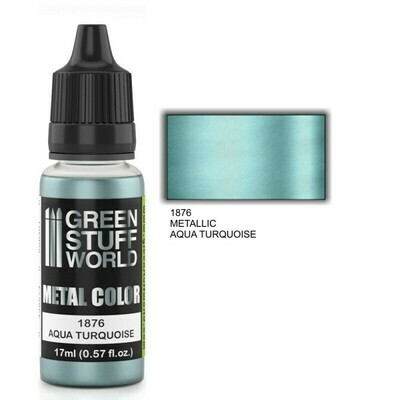 Metallische Farbe AQUA TURQUOISE - Greenstuff World