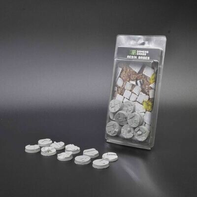Temple Resin Bases Round 25mm (x10) - Gamers Grass