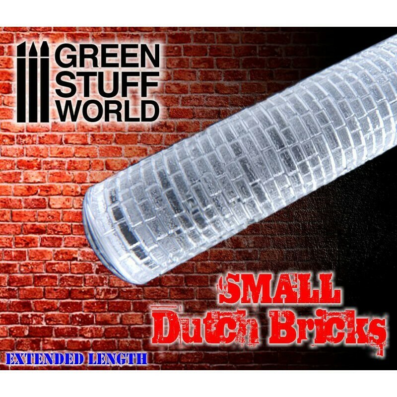 STRUKTURWALZE Rolling Pin DUTCH Bricks - Greenstuff World