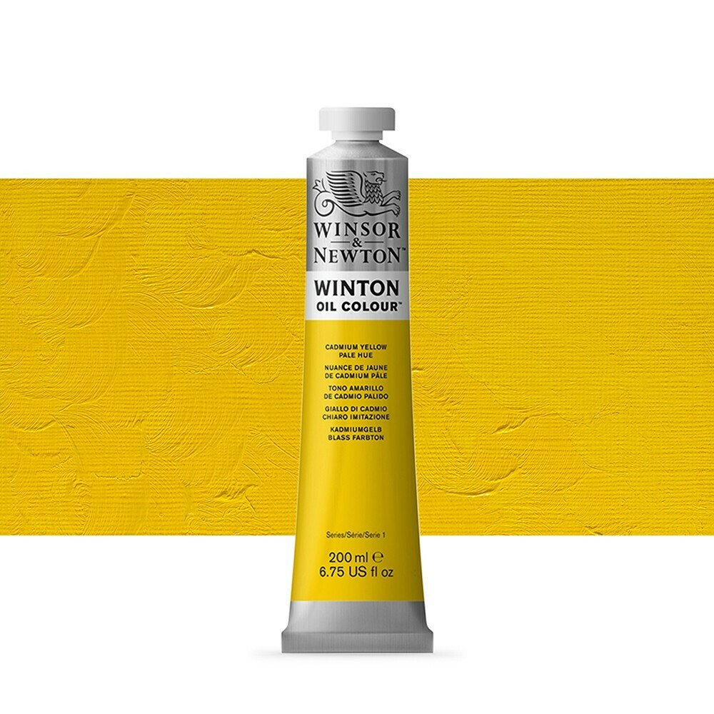 W&N-WINTON-ÖL-Cadmium Yellow Pale Hue-(37mL) - Winsor W&N-WINTON-ÖL-Cadmium Yellow Pale Hue-(37mL) - Winsor