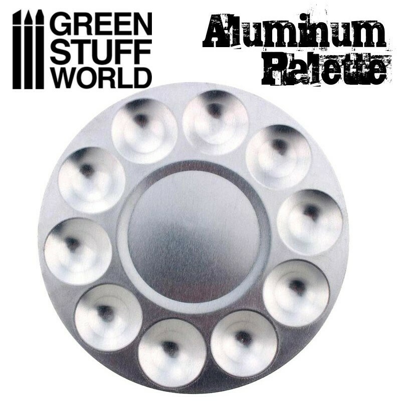 Aluminum Pallet 10 Wells - Mischpalette - Greenstuff World