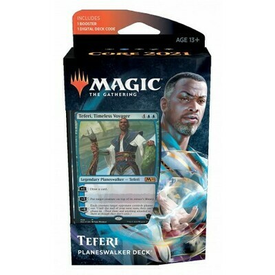 Magic the Gathering: Core Set 2021 Planeswalker Deck 2 - Teferi (DE)