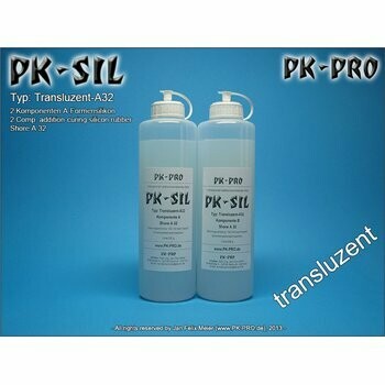PK-Sil-Transluzent-A32-(500+500g) - Silikon