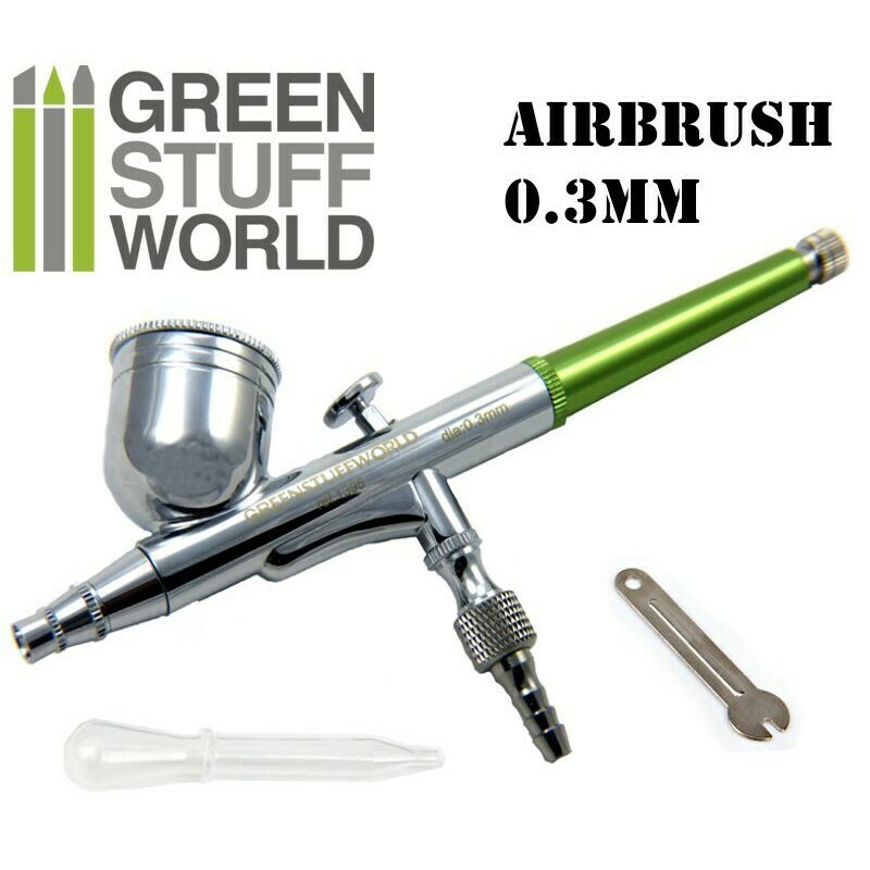 Double-Funktion GSW Spritzpistole 0.3 mm Airbrush - Greenstuff World