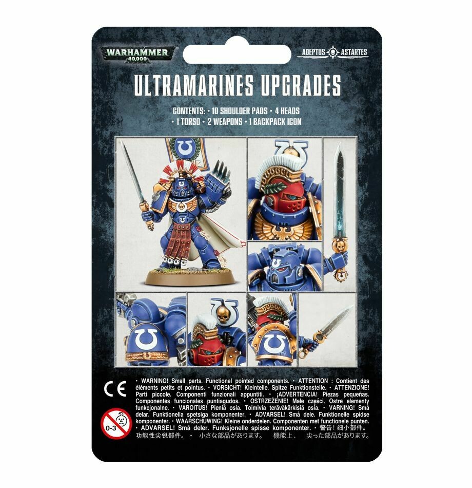 Ultramarines Upgrade Pack - Warhammer 40.000 - Games Workshop Ultramarines Upgrade Pack - Warhammer 40.000 - Games Workshop