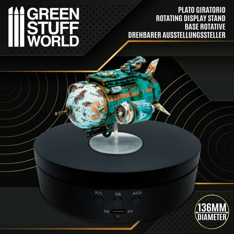 Drehbarer Ausstellungssteller 136mm Rotating Display - Greenstuff World