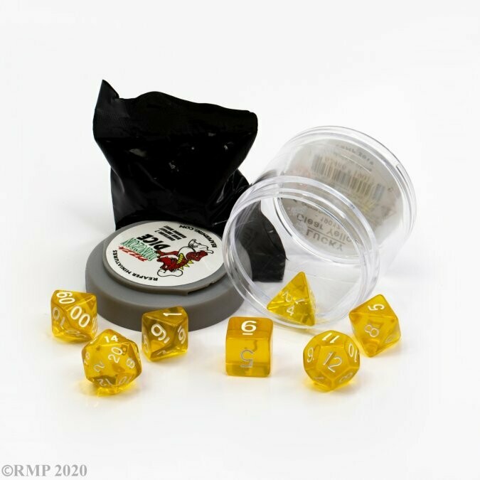 Lucky Dice - Clear Yellow - Reaper Miniatures