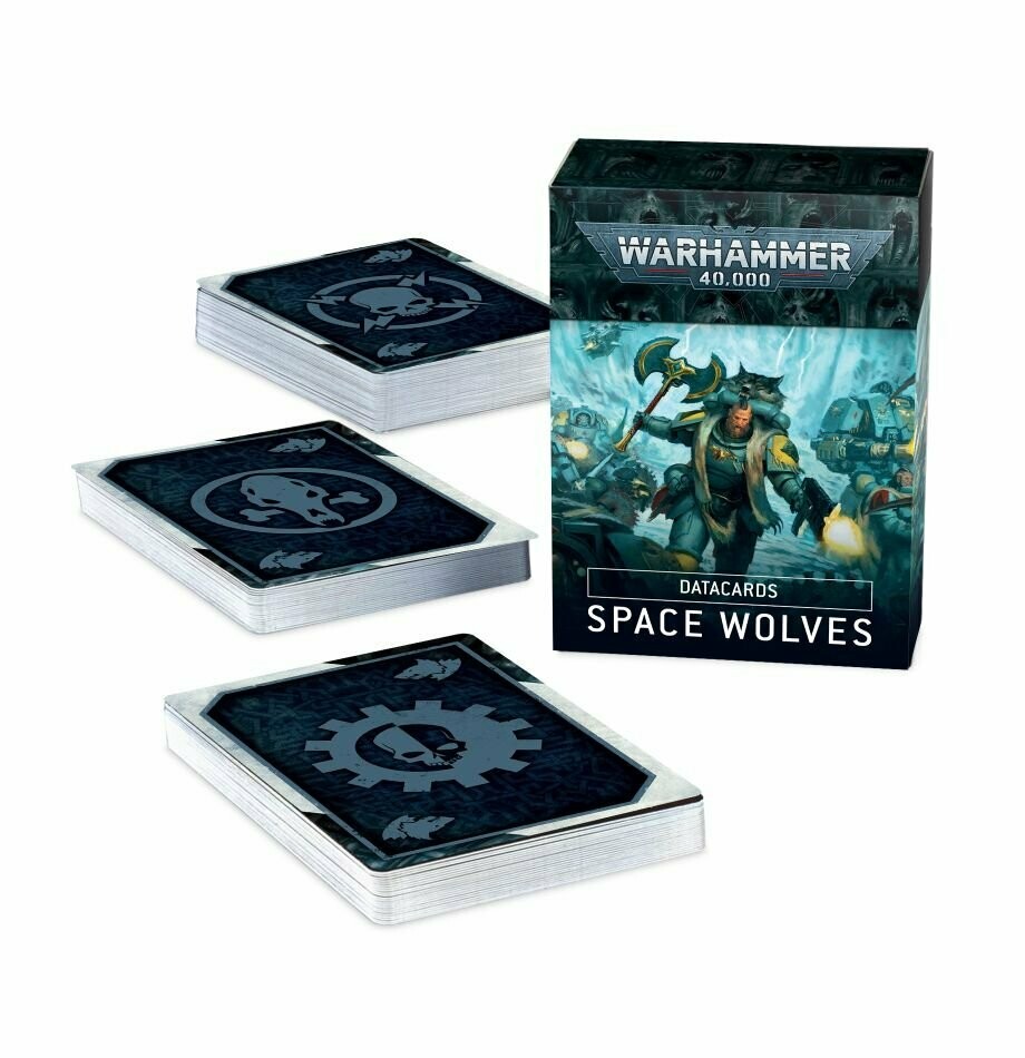Datacards: Space Wolves (Englisch) - Warhammer 40.000 - Games Workshop