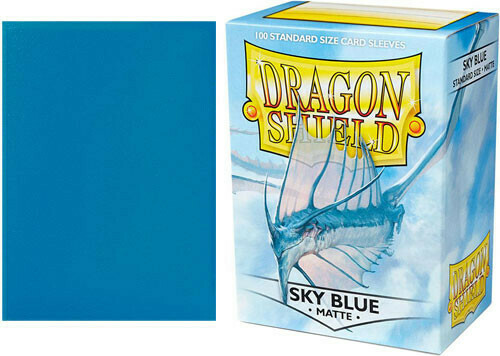 Sky Blue Matte Standard Size - Dragon Shield