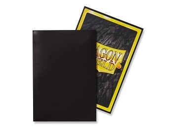 Black Standard Size (50) - Dragon Shield Black Standard Size (50) - Dragon Shield