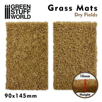 Grasmattenausschnitte - Trockene Felder - Dry Fields - Greenstuff World