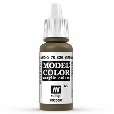 German Cam. Med Brown Model Color - Vallejo - Farben