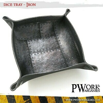 Dice Tray - Iron - PWork Wargames