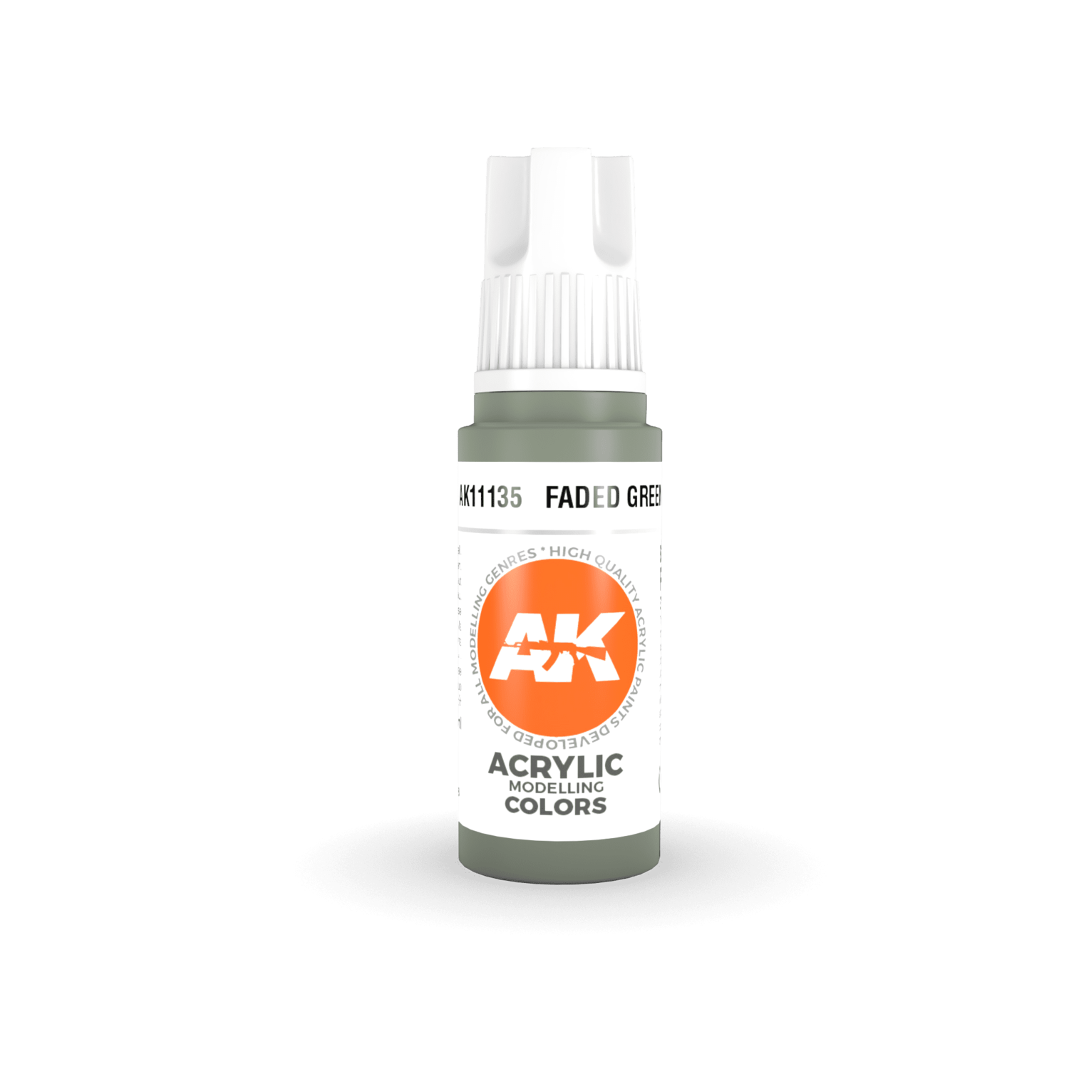 Faded Green-(3rd-Generation)-(17mL) - AK Interactive