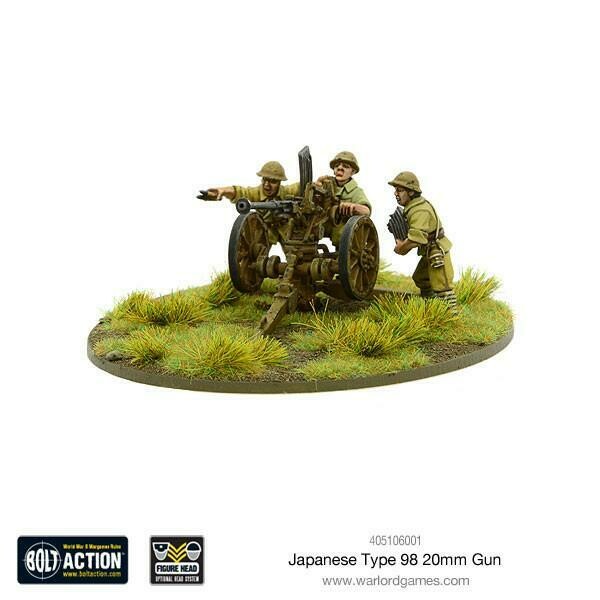 Japanese Type 98 20mm Gun - Bolt Action - Warlord Games