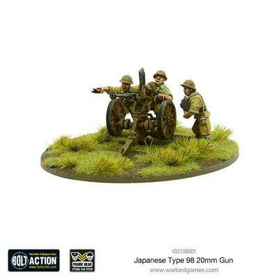 Japanese Type 98 20mm Gun  - Bolt Action - Warlord Games