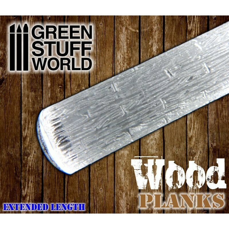 STRUKTURWALZE Rolling Pin Wood Planks - Greenstuff World