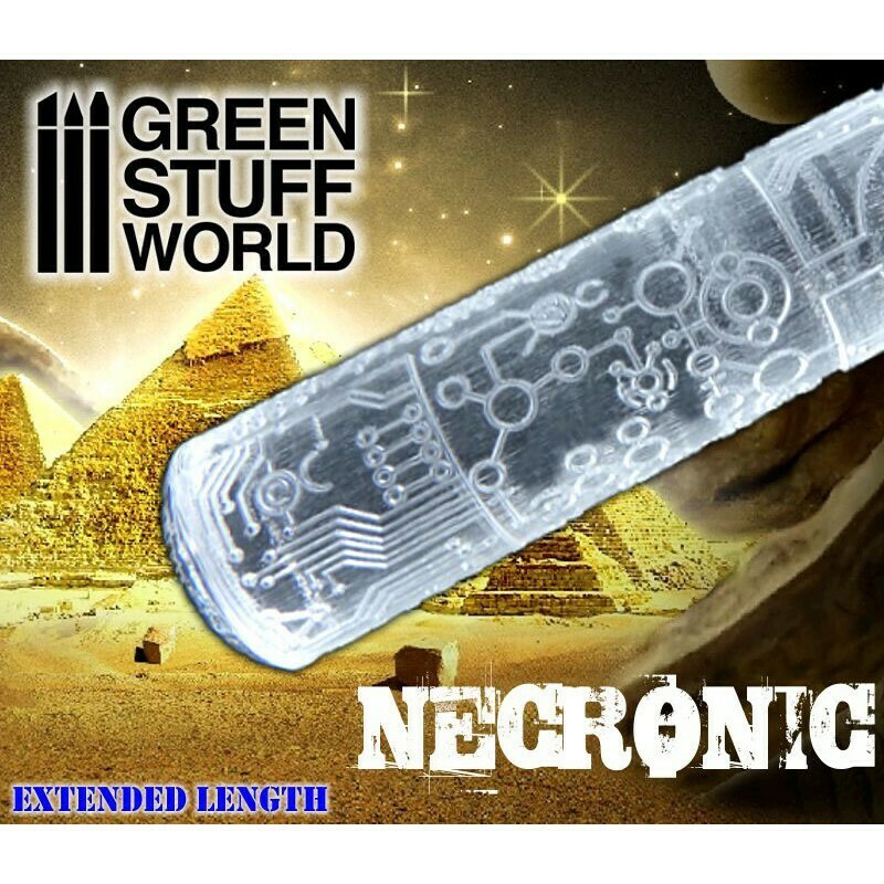 STRUKTURWALZE Rolling Pin NECRONIC - Greenstuff World