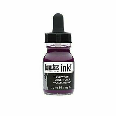 Liquitex Professional Acrylic Ink 30ml Flasche Dunkelviolett (115) - Deep Violet Liquitex Professional Acrylic Ink 30ml Flasche Dunkelviolett (115) - Deep Violet