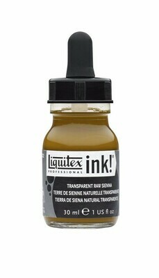 Liquitex Professional Acrylic Ink 30ml Flasche Siena Natur Transparent (331) - Transparent Raw Sienna