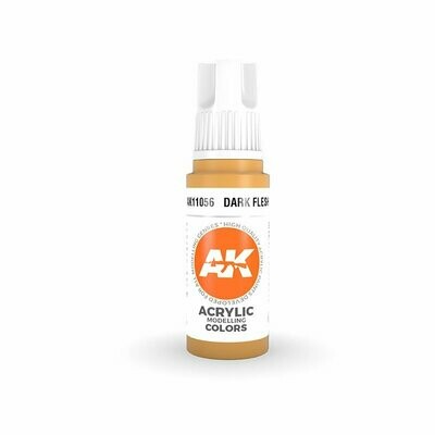 Dark Flesh - (3rd-Generation)-(17mL) - AK Interactive