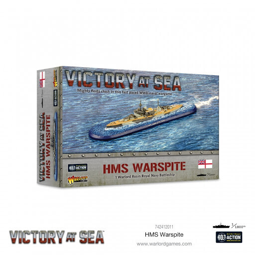 Victory at Sea: HMS Warspite - Warlord Games Victory at Sea: HMS Warspite - Warlord Games