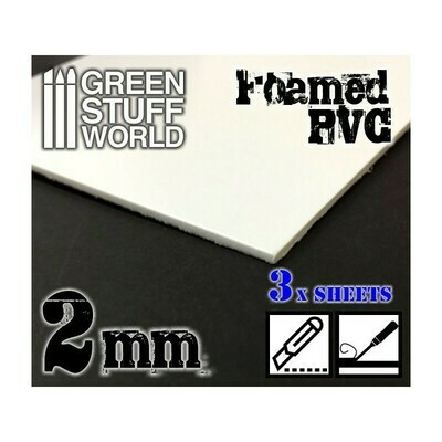 Foamed PVC 2 mm - Greenstuff World