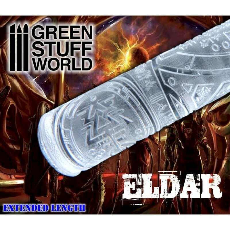 STRUKTURWALZE Rolling Pin ELDAR - Greenstuff World STRUKTURWALZE Rolling Pin ELDAR - Greenstuff World