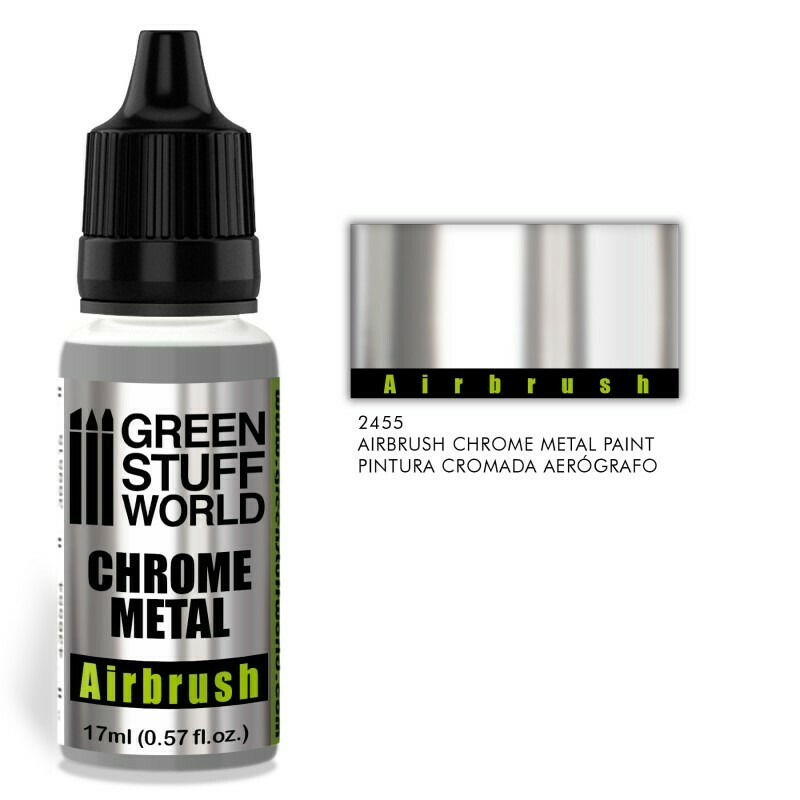 Chrome Paint - Airbrush Chrome Metal - Greenstuff World
